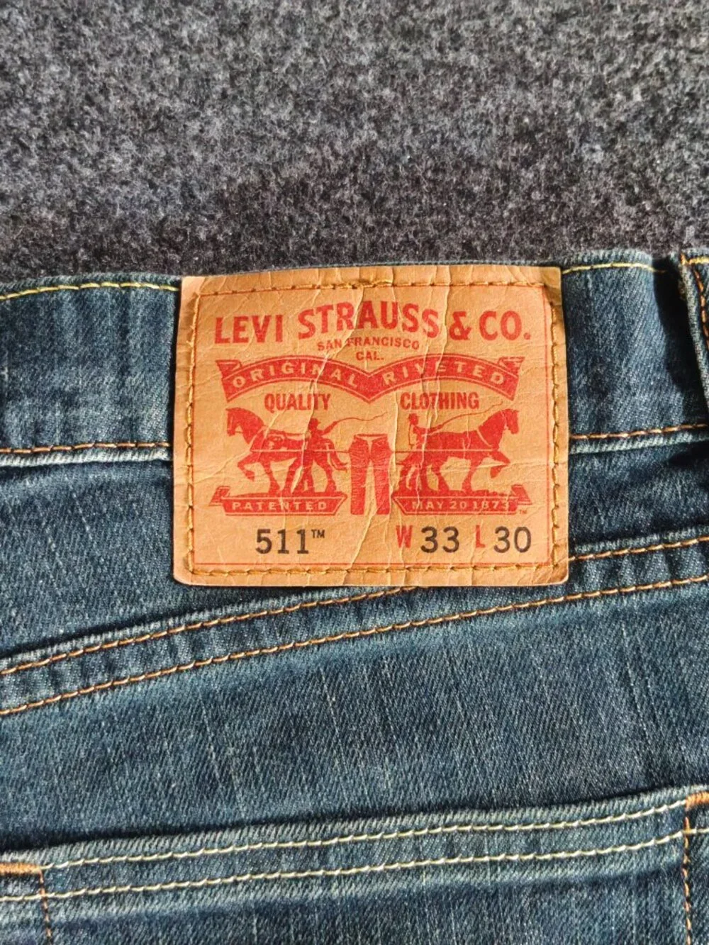 LEVI's 511 Slim Fit Denim Jeans/ Size 33